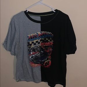 Hot wheels oversized tee shirt